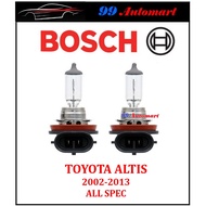 2 PC Bosch Toyota Corolla Altis Headlamp HeadLight Light Bulb 2002 - 2013