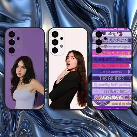 O-Olivia R-Rodrigo Singer Phone Case For Samsung S25,S24,S21,S22,S23,S30,Ultra,S20,Plus,Fe,Lite,5G B