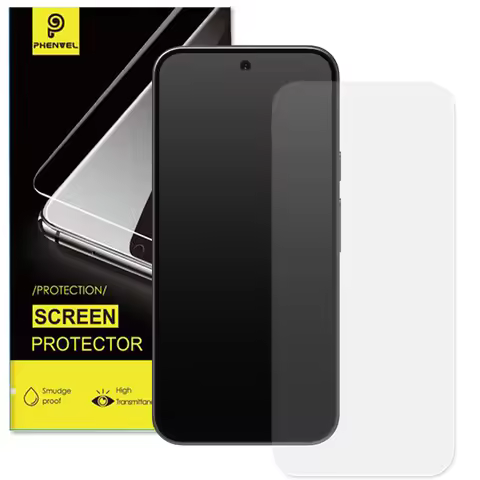 Phenvel Glass For Google Pixel 9 Pro, Pixel9, Pixel 9 Pro XL Crystal Tempered Glass Screen Protector