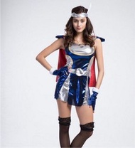 Halloween 女雷神裝扮