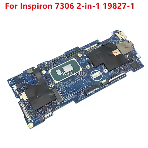 For Dell Inspiron 7306 2-in-1 Laptop Motherboard 19827-1 CN-0FCDVH 0GT06K 0FCDVH SRK05 I5-1135G7 8G 
