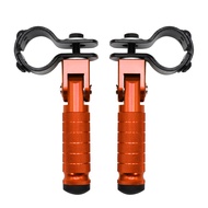 ZSDTRP 2 Cái/gói Gác Chân Gấp Gọn Gác Chân Gác Chân Bộ Bàn Đạp Sau Bằng Nhôm CNC Cho Xe Máy Xe Đạp X