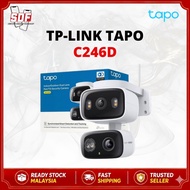 TP-Link Tapo C246D CCTV | Dual Lens | Wide Angle | WiFi | Network Indoor Outdoor Security Camera