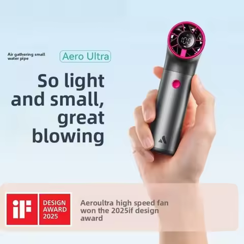 Aecooly Portable Handheld Fan Powerful Turbo Air Tube Fan 19000 RPM High Speed Aero Ultra 8H Cooling