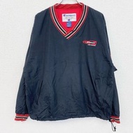 90年代Champion復古套頭夾克，黑色，L碼