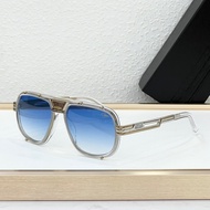 [High Quality] CAZAL Sunglasses MOD665 Double Beam Pilot Square Fashion Sunglasses Ultraviolet Prote