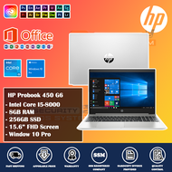 [REFURBISHED LAPTOP] HP Probook 450 G6 | I5-8th Gen | 8GB Ram | 256GB SSD