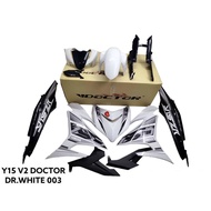 Y15 YSUKU V2 V3 V4 V5 V6 V7 COVER SET COVERSET BODYSET DR.WHITE 003 DOCTOR STICKER TANAM