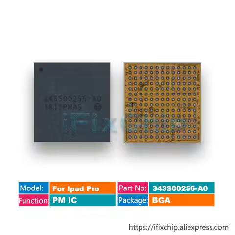 1-5pcs/lot For iPad Power IC 343S00256-A0 343S00256-AO For iPad Pro 10.5 Main Power Supply Chip PMIC