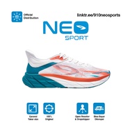 HIJAU 910 FUUTO REVENGE Running Shoes IVORY WHITE/ORANGE GREEN