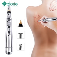 SALORIE Acupuncture and Moxibustion Massage Pen Acupoint Point Pen Massage Tool Electronic Precision Electric Pulse Magnet Massage Electric Pulse Massage Pen Personal Care