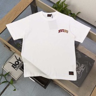 EVISU/God of Fortune 2026 Classic Round Neck Short-Sleeved T-Shirt Men Women Style Contrast Color Pr