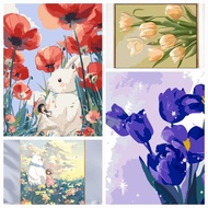 Digital Oil Painting By Number, Self-Painting Digitized Oil Painting Frame Size 20*30cm