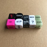 Date Night Dice Game Set Of 5pcs Creative Acrylic Dice For Fun Date Idea Couple Decision Maker For V