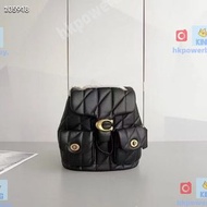 新款 COACH 蔻馳 c雙肩包CU076 經典Tabby系列小背包 認準hkpowerbuy. 銀包 錢包 手袋 背囊 斜孭袋 送禮 情人節 禮物