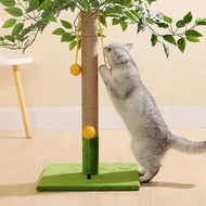 Cat Scratching Post for Kitten Cute Green Leave Cat Scratching Posts With Sisal Rope Indoor Cats Pos
