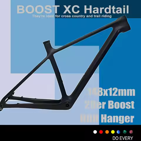 2025 New Full Carbon 29er MTB Carbon Frame Hardtail Bike Frame T47 148x12mm Boost 15/17/19inch Bicyc
