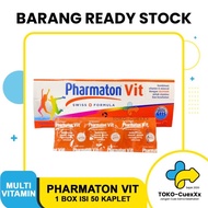 PHARMATON VIT 1 BOX ISI 50 KAPSUL GINSENG G115 SELENIUM MULTI VITAMIN