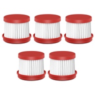 5Pcs Replacement HEPA Filters for Deerma Mite Removal Instrument Vacuum Cleaner CM1300/CM1900 Accessories