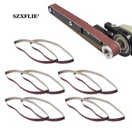 [Szxflie1] 10x Angle Grinder Belt Sander Attachment Replacement, Grinder Modified Belt Machine Accessories