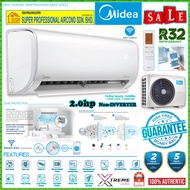 Midea 2.0hp Non Inverter Aircond MSGD-18CRN8 ((Xtreme Dura)) R32 Non-Inverter Air Conditioner