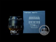 TTARTISAN 75MM. F1.5  M42 MOUNT