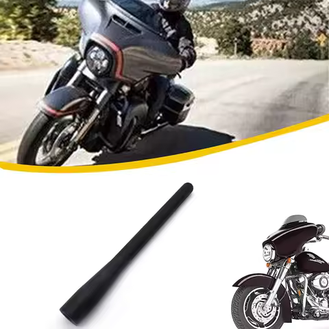 5inch/12.7cm Short Antenna Mast Fits For Harley Davidson Road Street Electra Tour Glide Accessories