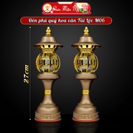 Đèn Thờ Phong Thủy Phú Quý Hợp Kim CHÂN THIỆN MỸ Vật Phẩm Trang Trí Bàn Thờ Phật Gia Tiên M06