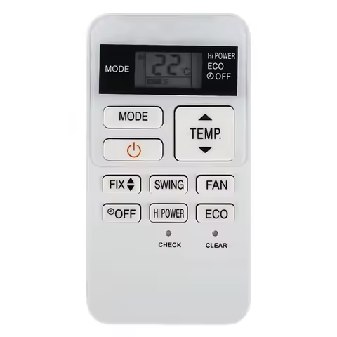 For Toshiba Air Conditioner RAS-07BKV-E 077SKV-E6 RBC-ASX11E-C Remote Control Spare Parts Replacemen