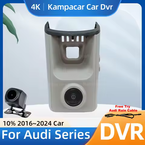 Kampacar AD10-4K 2160P Wifi DashCam Camera Video Recorder For Audi Q7 Q3 8U TDI 4M A3 A4 A4L A5 A6 S