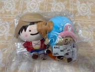 Kanahei x one piece 路飛&chopper 公仔