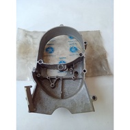 Genuine Yamaha L3 Yl3 twin Crankcase Cover Left Side Nos 195-15411-00