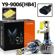 【ร้านไทย จัดส่งภายใน 24 ชั่วโมงใ】ของแท้ Y9 รุ่นใหม่20231คู่ หลอดไฟหน้าLedมินิโปรเจคเตอร์ รุ่นY9 Y8 Y6 ขั้ว H4 RHD ไฟหน้าLED Mini Projectorรุ่นRและY6D-R ขั้ว H4  9005（HB3） หลอดไฟ H4 หลอดไฟ H7（รับประกัน 1 ปี）