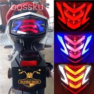 RS150 V1 LED TAIL LAMP HONDA RS-150 RS150R LAMPU BELAKANG BRAKE LIGHT SIGNAL PLATE HOLDER BRACKET TA