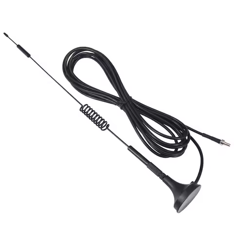 7-8 dbi 4G LTE Antenna 698-960/1700-2700Mhz with magnetic base CRC9 Plug Male RG174 3M for Huawei E3