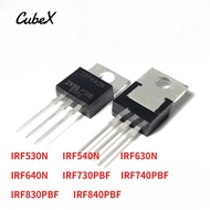 5Pcs IRF530N/IRF540N/IRF630N/IRF640N/IRF730/IRF740/IRF830/IRF840 N-Channel High Current MOSFETs TO-2