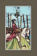 Six of Wands - Tarot Card Notebook - Card No.32 (Color Ed.): A5 Ruled Lined Tarot Journal Diary Sket