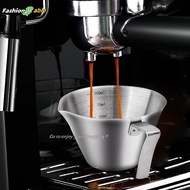 FAMY 304 Stainless Steel Coffee Measuring Cup Kitchen Tool Scale Mark Espresso Shot Cup Coffee Machi
