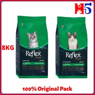 REFLEX Plus 8KG Dry Cat Food/ Makanan Kucing/ Pet Food