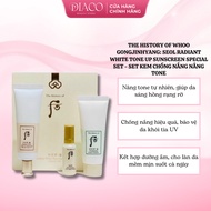 THE HISTORY OF WHOO - GONGJINHYANG: SEOL RADIANT WHITE TONE UP SUNSCREEN SPECIAL SET - TONE LIFTING 
