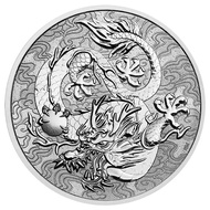 Koin Perak Australia Dragon 2021 - 1 oz silver coin