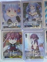 Ws hololive閃卡