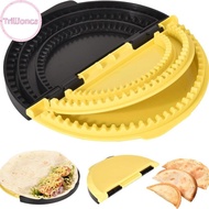Trillionca 3-in-1 Tortilla Sealer, Tacos Tortilla Crimper Maker, Adjustable Size, For 6"-10" Crust, 