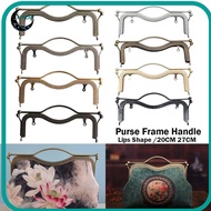 APPEAR Purse Frame Kiss Clasp, Bag Hardware Metal Purse Clasp Frame, Mini Vintage Bag Kiss Clasp Loc