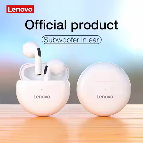 Lenovo HT38 TWS Bluetooth Earphone Mini Wireless Earbuds with Mic for iPhone Xiaomi Sport Waterproof