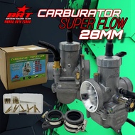 [ 24mm / 26mm / 28mm / 30 mm ] BRT RACING CARBURETOR [ SUPER FLOW ]100% Original