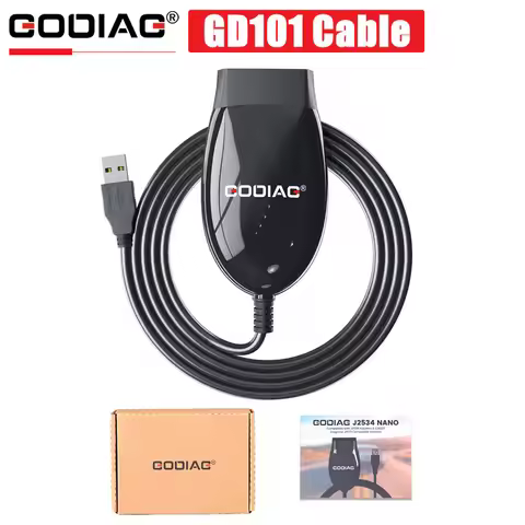 GODIAG GD101 J2534 Diagnostic Cable Support J2534&ELM327 Diagnose J1979 Compatible Vehicles for Toyo