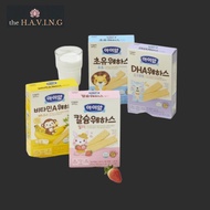 ILDONG FOODIS IYAM Baby Snack Calcium Wafers 4Flavors / Baby Food 12M+ / Kids Snack