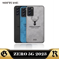 INFINIX ZERO 5G 2023 Softcase DEER Casing Canvas Motif Back Protector hp