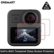Tempered Glass Screen Protector for GoPro MAX Case Protection Protective Film for Go Pro 360 Housing